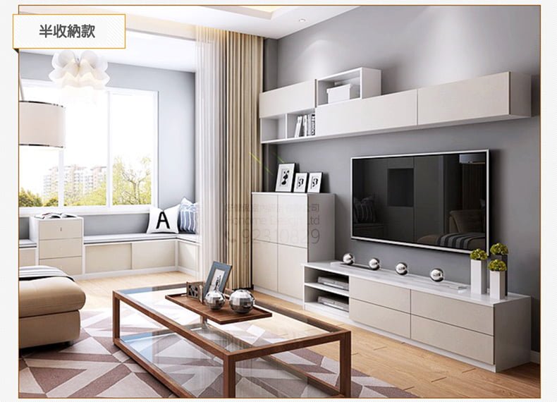各款 电视柜组合柜 自由组合 按您的需求自订尺寸定做各种款式家具