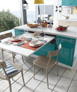 打造兩倍空間 多功能廚櫃中島台延伸桌移動滑軌，適合應用在訂造廚櫃及伸縮枱或其他由我們設計師建議的訂造傢俬之上