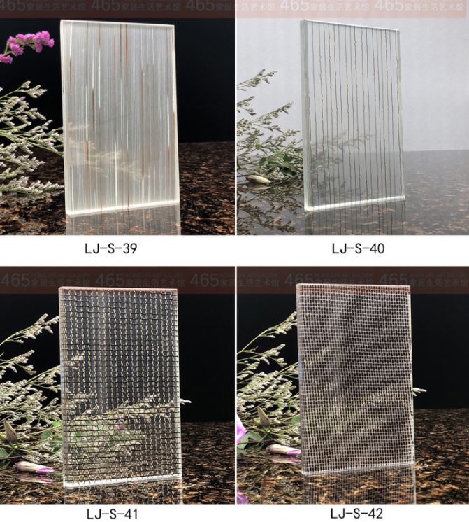 拉絲玻璃，可以用來做特色牆或屏風