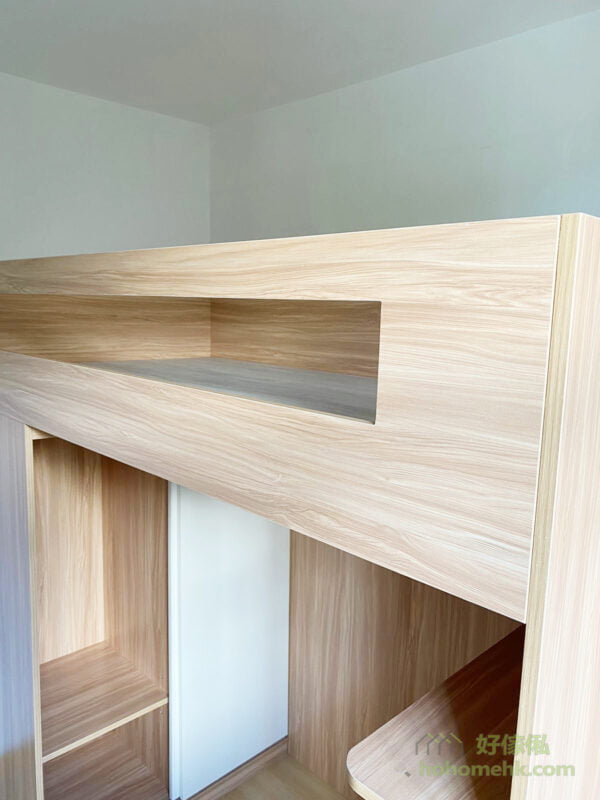 高架床/碌架床/上床下衣櫃設計