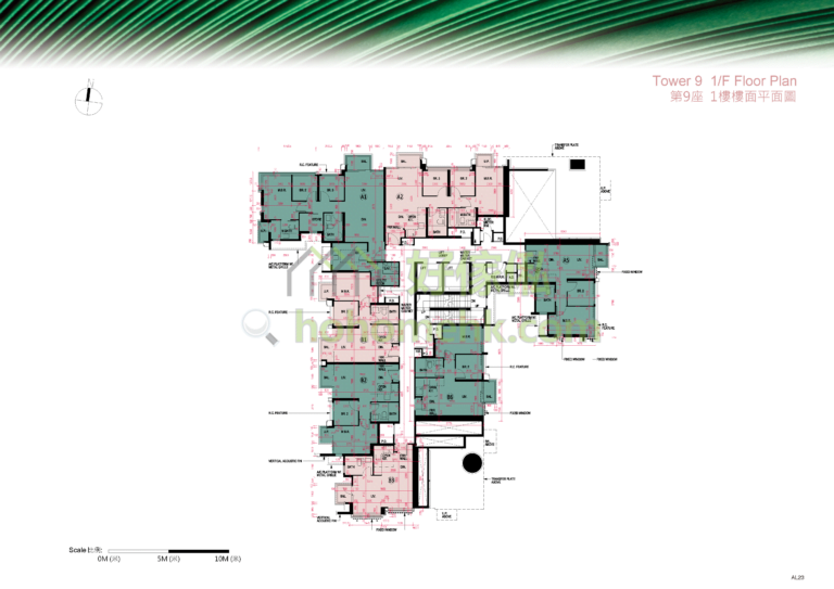 雲滙 ST MARTIN 第二期 PHASE 2 9座 平面圖