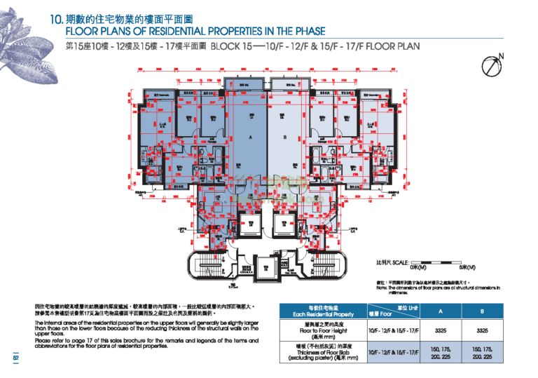 迎海.御峰 DOUBLE COVE SUMMIT 5期 15座 平面圖