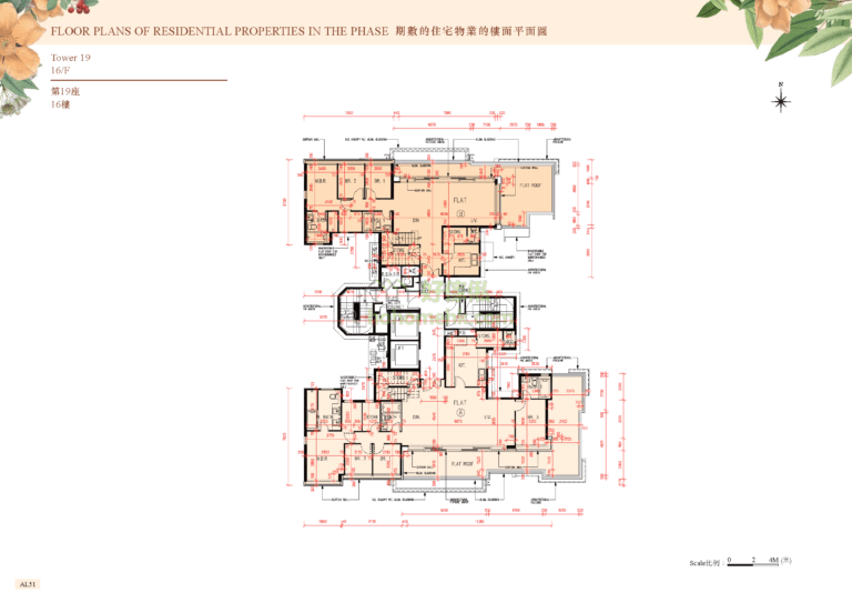 峻巒發展項目 PARK VISTA DEVELOPMENT 2A期 19座 平面圖