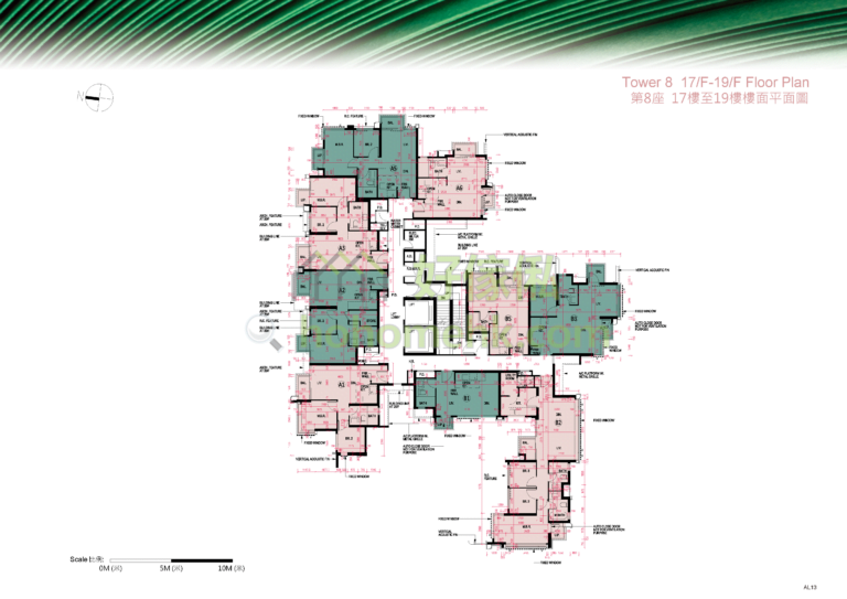 雲滙 ST MARTIN 第二期 PHASE 2 8座 平面圖