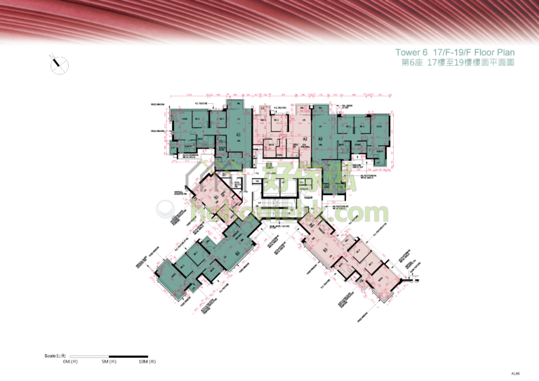 雲滙 ST MARTIN 第一期 PHASE 1 6座 平面圖