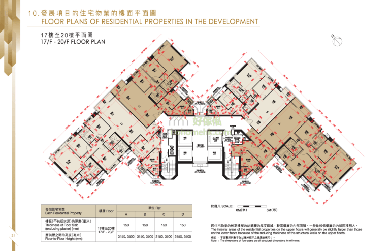 帝滙豪庭 WELLESLEY 平面圖