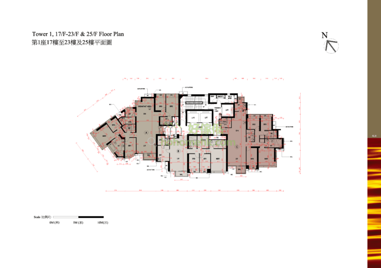 瓏璽 IMPERIAL CULLINAN 第01座 平面圖