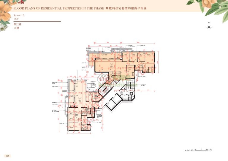 峻巒發展項目 PARK VISTA DEVELOPMENT 2A期 12座 平面圖