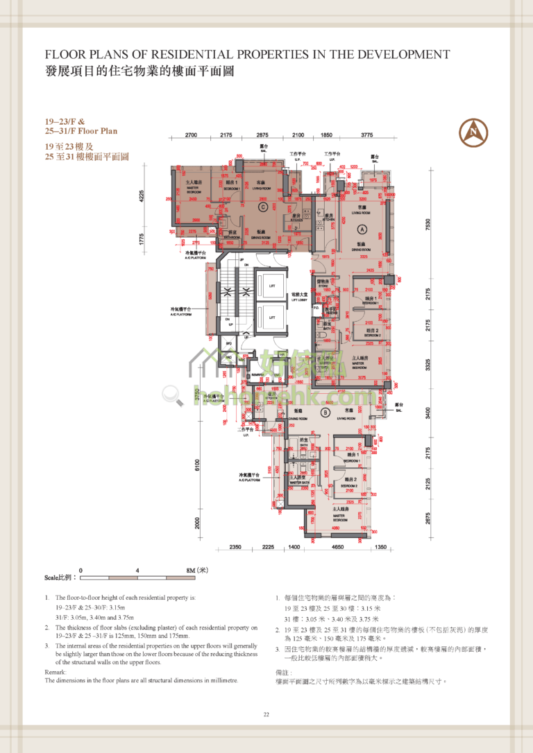 KENSINGTON HILL 平面圖