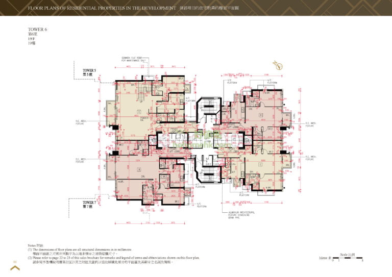 傲玟 GRAND HOMM 第6座 平面圖
