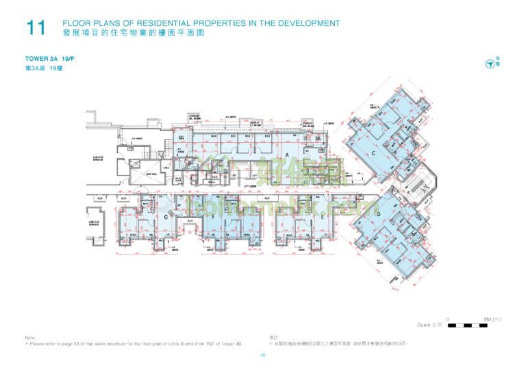 逸瓏灣8 MAYFAIR BY THE SEA 8 3A座 平面圖
