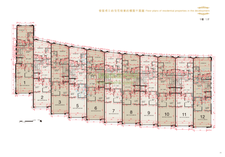 90 REPULSE BAY ROAD 平面圖