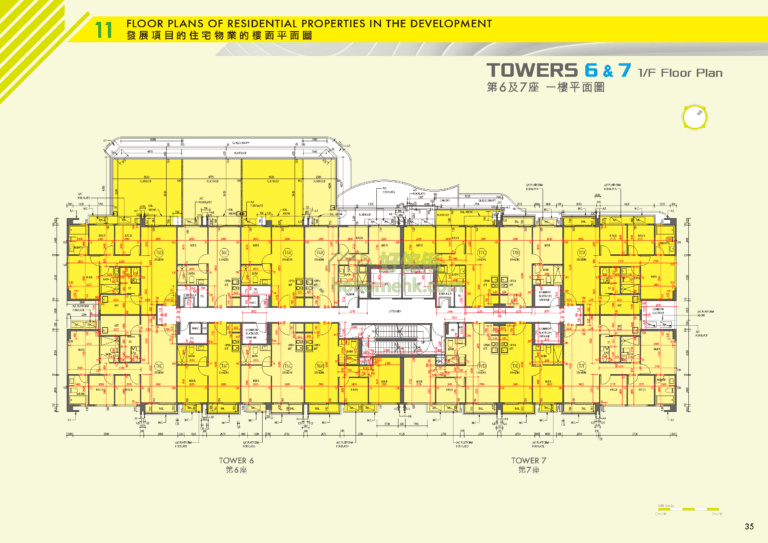 嘉匯 K. CITY 7座 平面圖