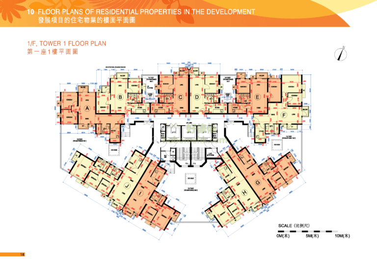 綠怡雅苑 GREENHILL VILLA 1座 平面圖