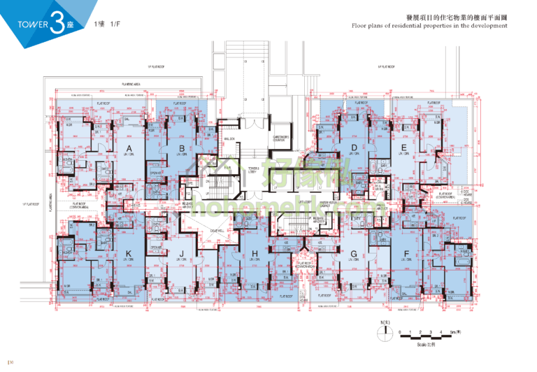 世宙 YUCCIE SQUARE 3座 平面圖