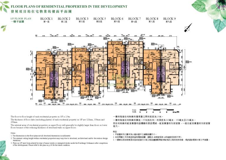 彩虹軒 RAINBOW LODGE 平面圖