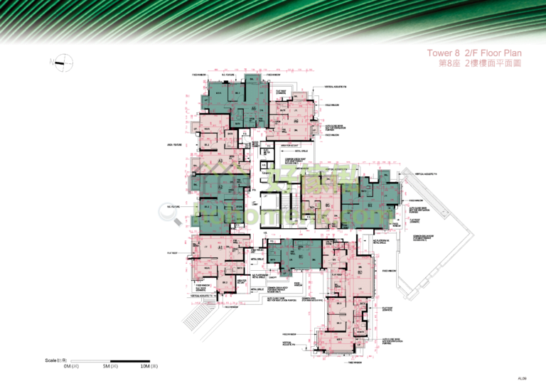 雲滙 ST MARTIN 第二期 PHASE 2 8座 平面圖