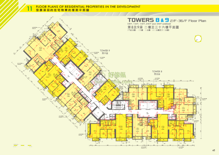 嘉匯 K. CITY 9座 平面圖