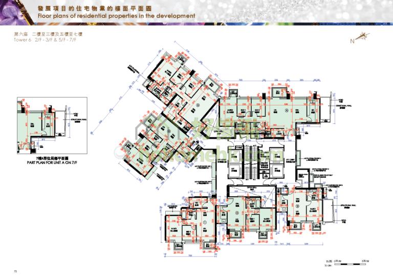 皓畋 MANTIN HEIGHTS 6座 平面圖