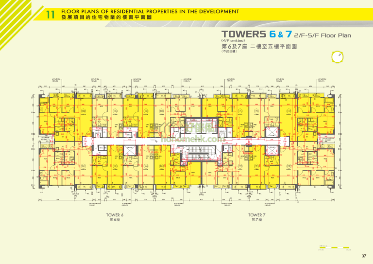 嘉匯 K. CITY 6座 平面圖