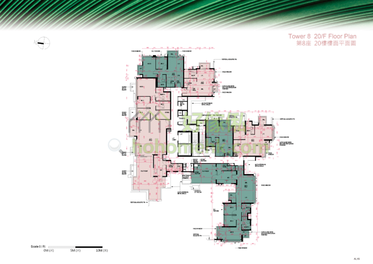雲滙 ST MARTIN 第二期 PHASE 2 8座 平面圖