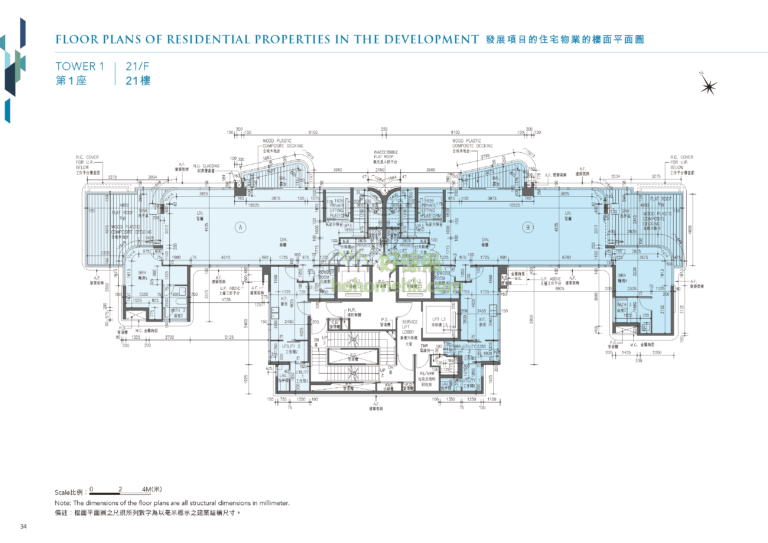 峻源 THE ENTRANCE 1座 平面圖