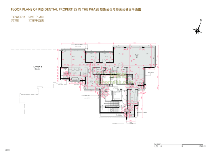 海璇 VICTORIA HARBOUR 1B期 3座 平面圖