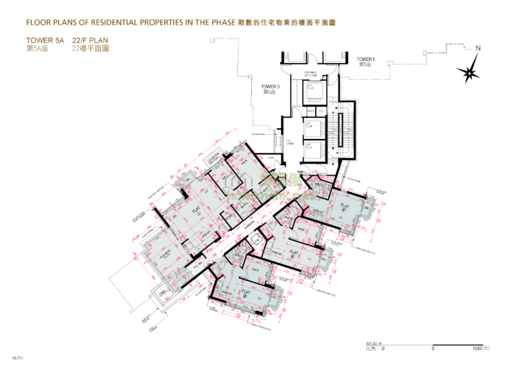 海璇 VICTORIA HARBOUR 1B期 5A座 平面圖