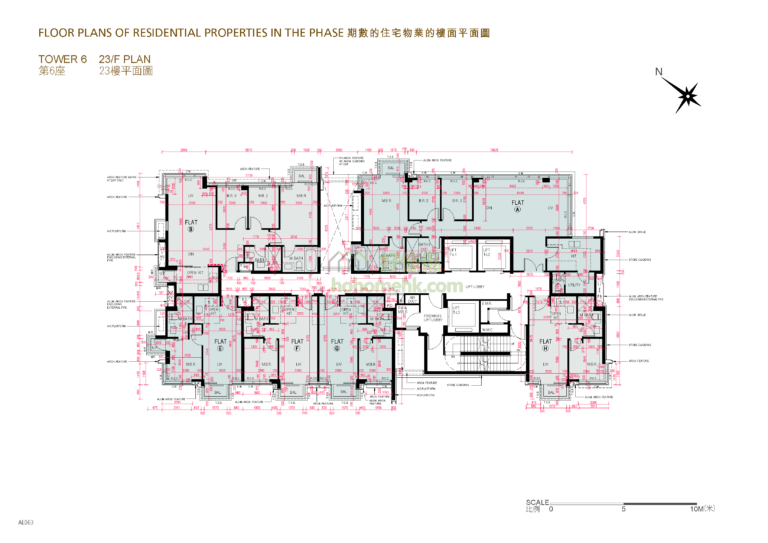 海璇 VICTORIA HARBOUR 1B期 6座 平面圖