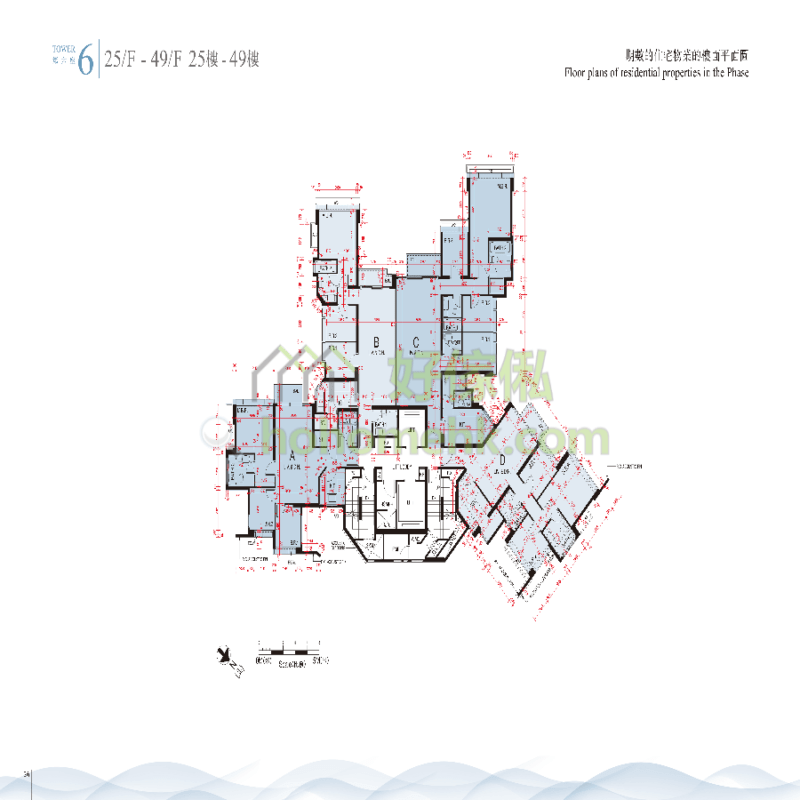 海之戀 OCEAN PRIDE 第3期 6座 平面圖