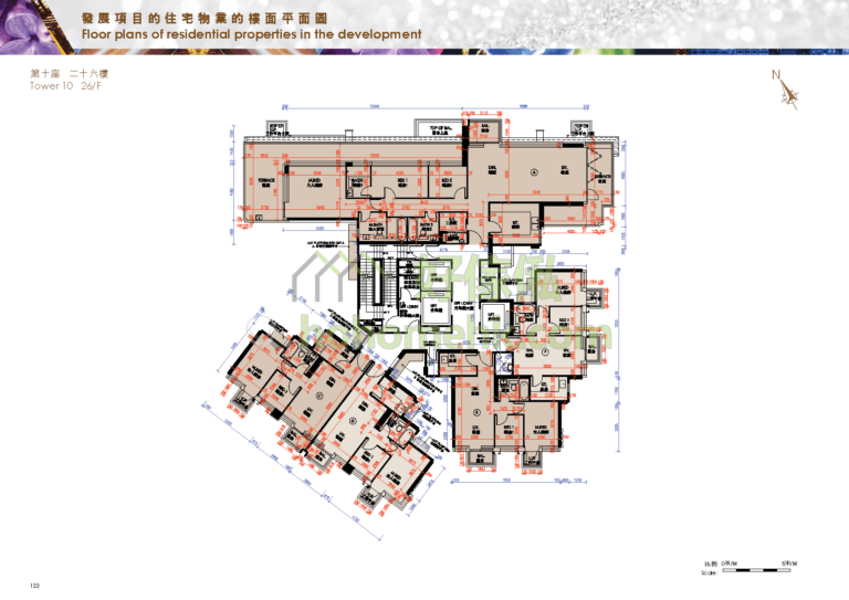 皓畋 MANTIN HEIGHTS 10座 平面圖