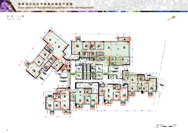 皓畋 MANTIN HEIGHTS 6座 平面圖