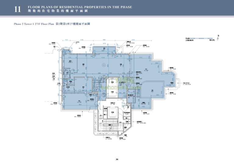 維港滙 GRAND VICTORIA 2期 1座 平面圖