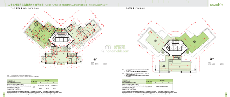 尚悅 THE REACH 10座 平面圖