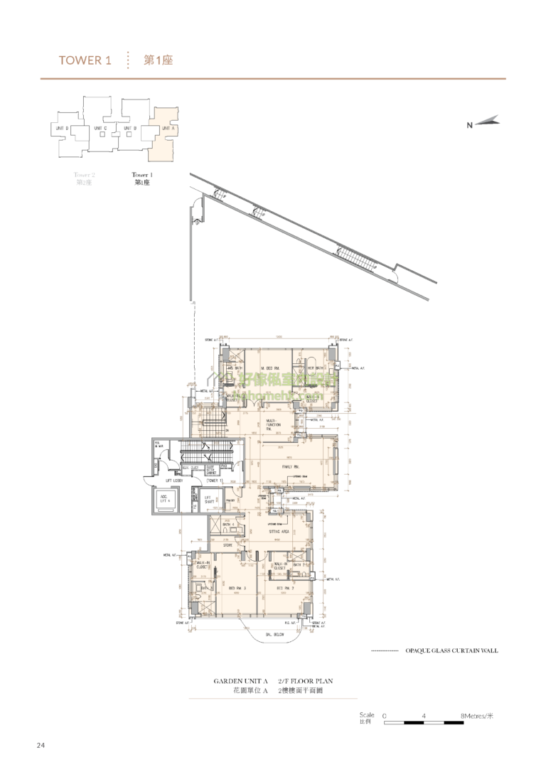 深水灣徑8號 8 Deep Water Bay Drive 1座 平面圖