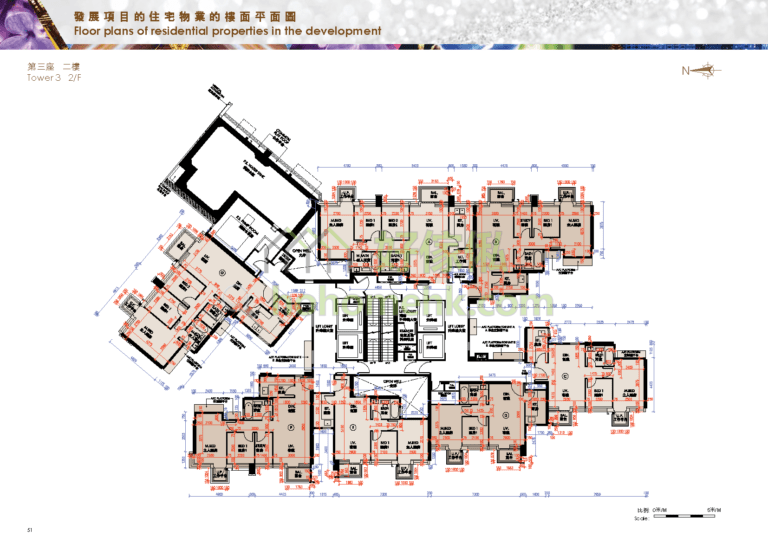 皓畋 MANTIN HEIGHTS 3座 平面圖