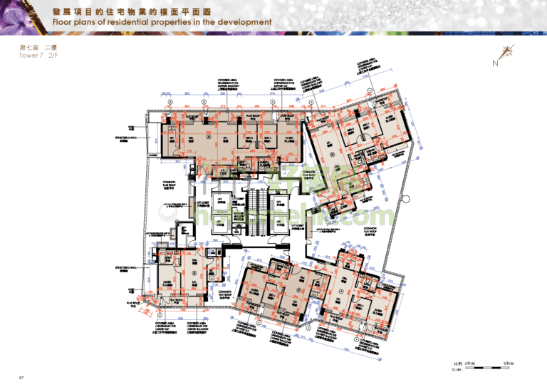 皓畋 MANTIN HEIGHTS 7座 平面圖