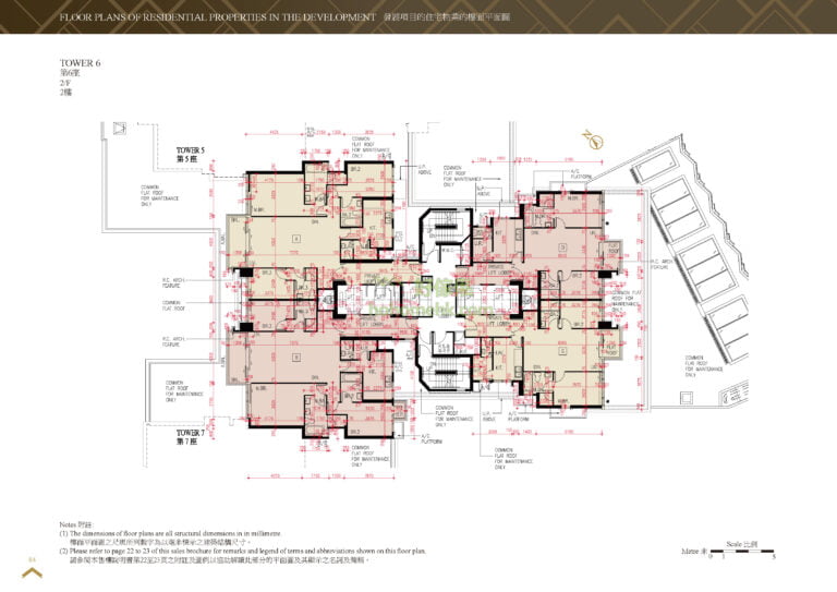 傲玟 GRAND HOMM 第6座 平面圖