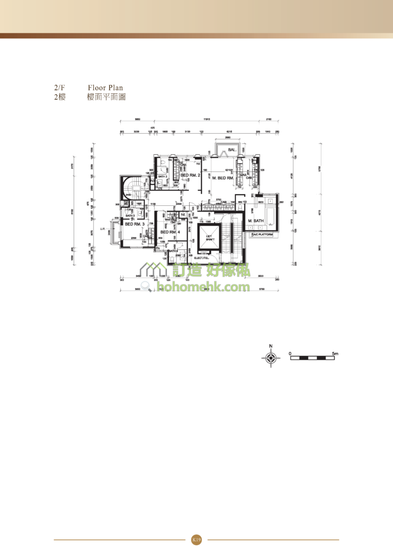 339 TAI HANG ROAD B座 平面圖