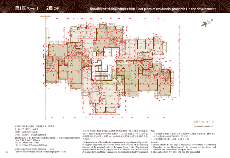 名日‧九肚山 EL FUTURO 1座 平面圖