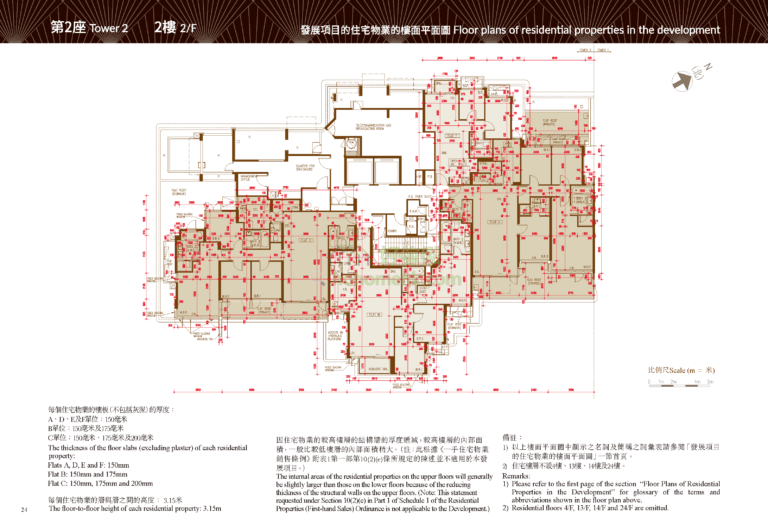 名日‧九肚山 EL FUTURO 2座 平面圖