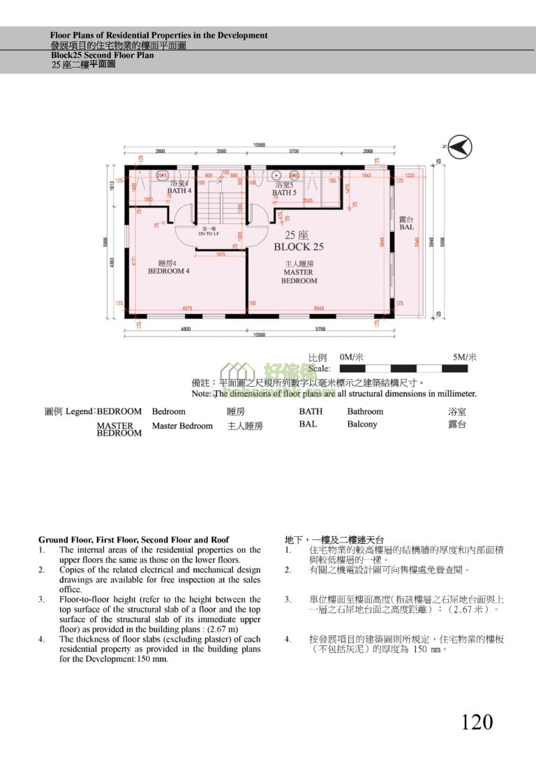 曉門 HILLWOOD 25座 平面圖