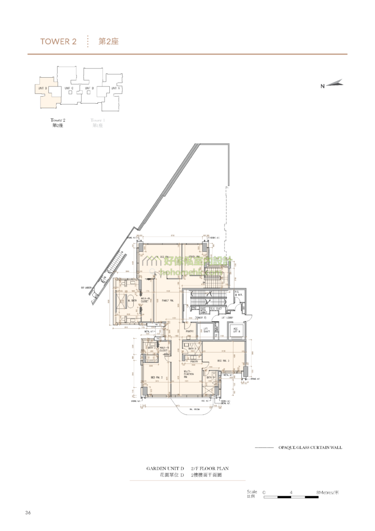 深水灣徑8號 8 Deep Water Bay Drive 2座 平面圖