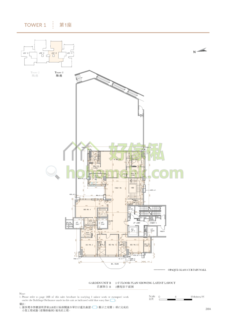 深水灣徑8號 8 Deep Water Bay Drive 1座 平面圖