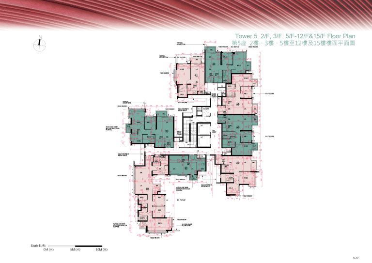 雲滙 ST MARTIN 第一期 PHASE 1 5座 平面圖