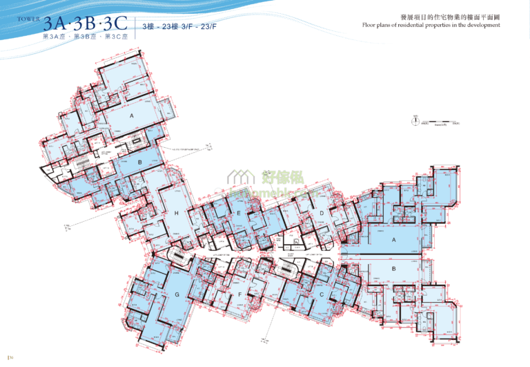 星漣海 SEANORAMA 3座 平面圖