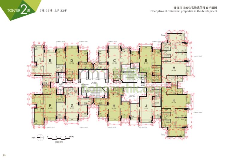 世宙 YUCCIE SQUARE 2座 平面圖