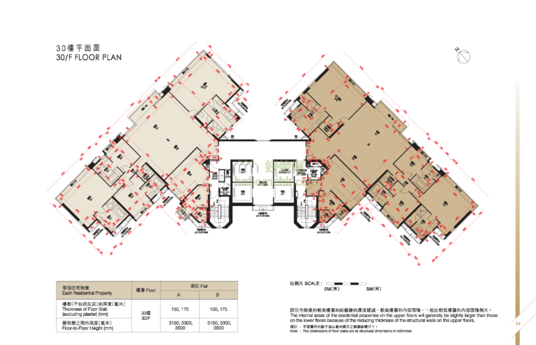 帝滙豪庭 WELLESLEY 平面圖