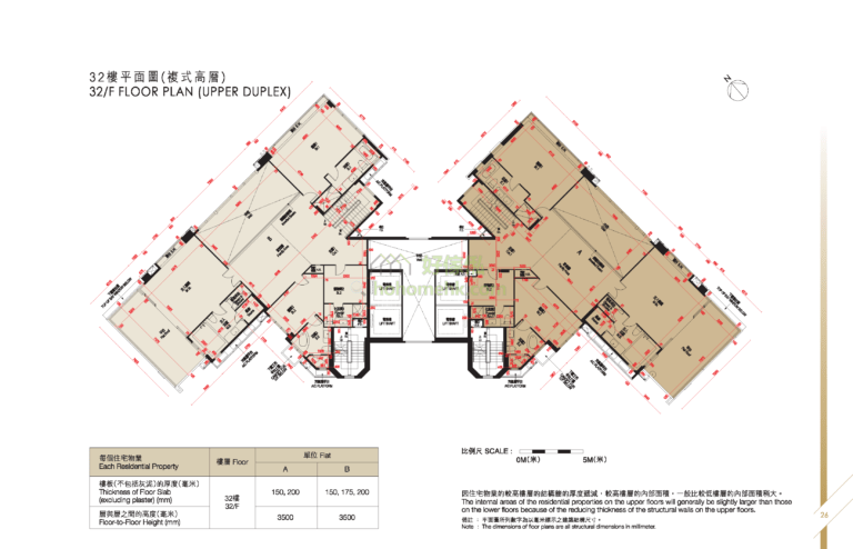 帝滙豪庭 WELLESLEY 平面圖