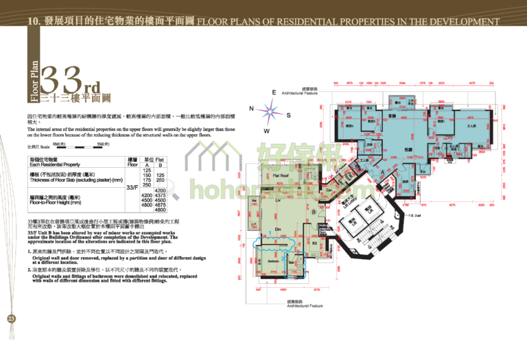 百匯軒 CITE'33 平面圖